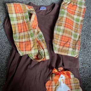 Thanksgiving outfit little girl